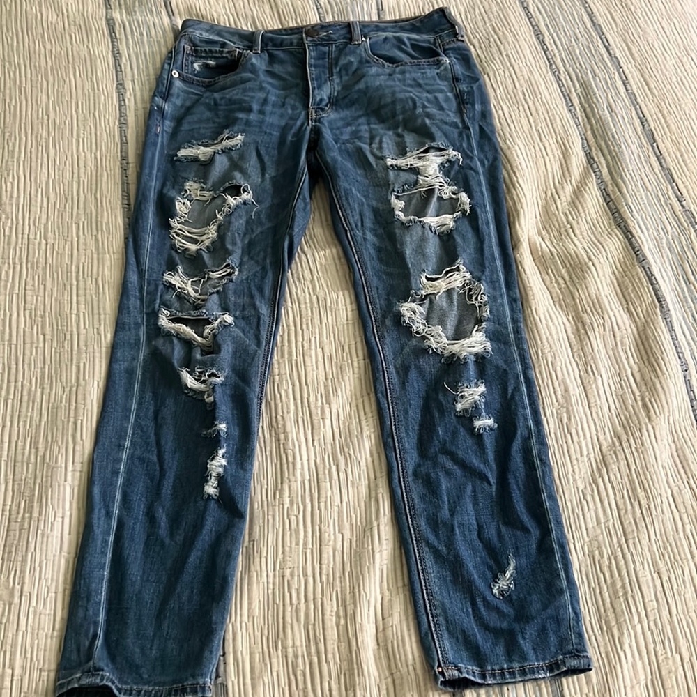 Ripped AE jeans